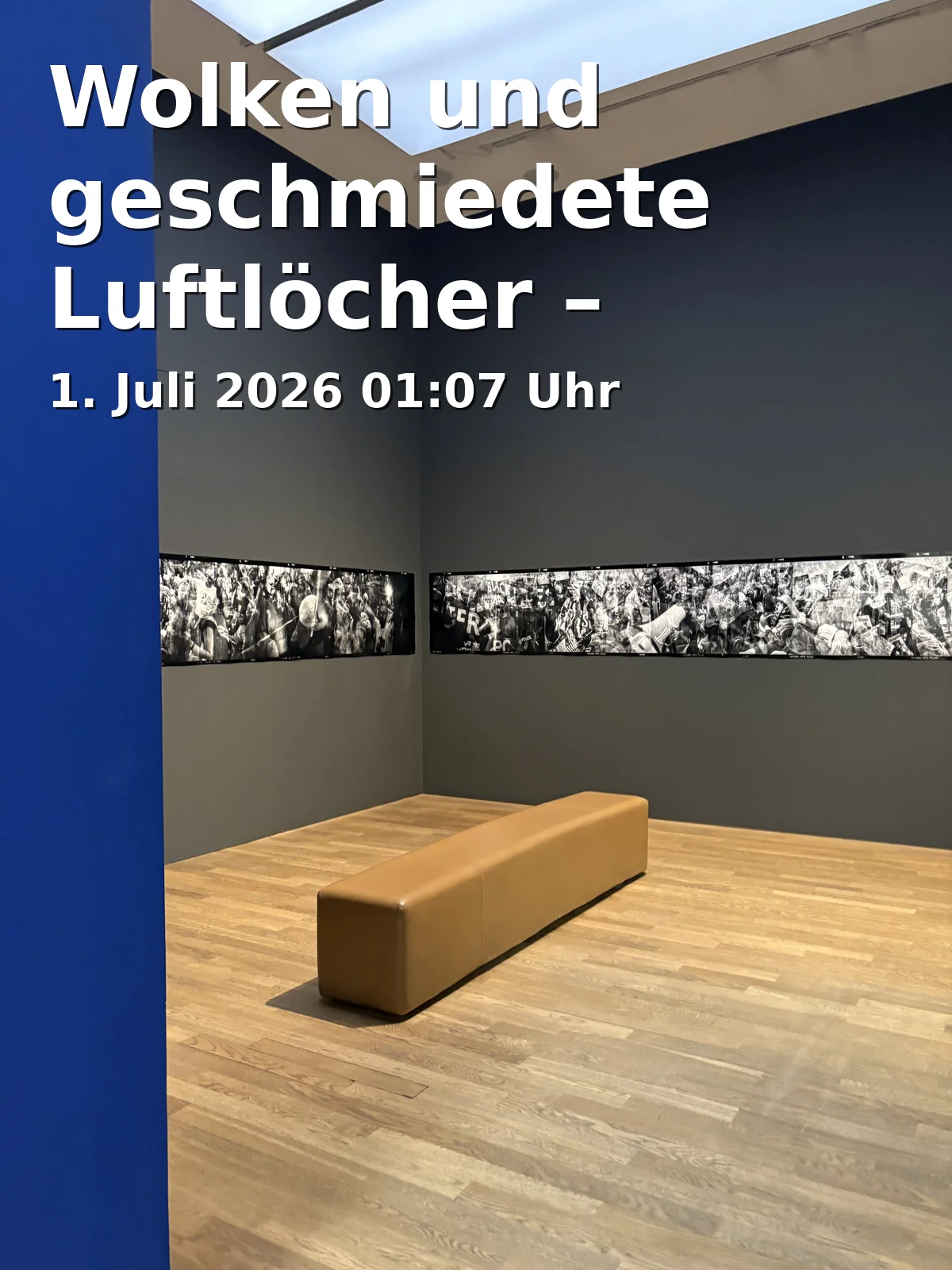 Event: Wolken und geschmiedete Luftlöcher – Bettina Dittlmann & Michael Jank