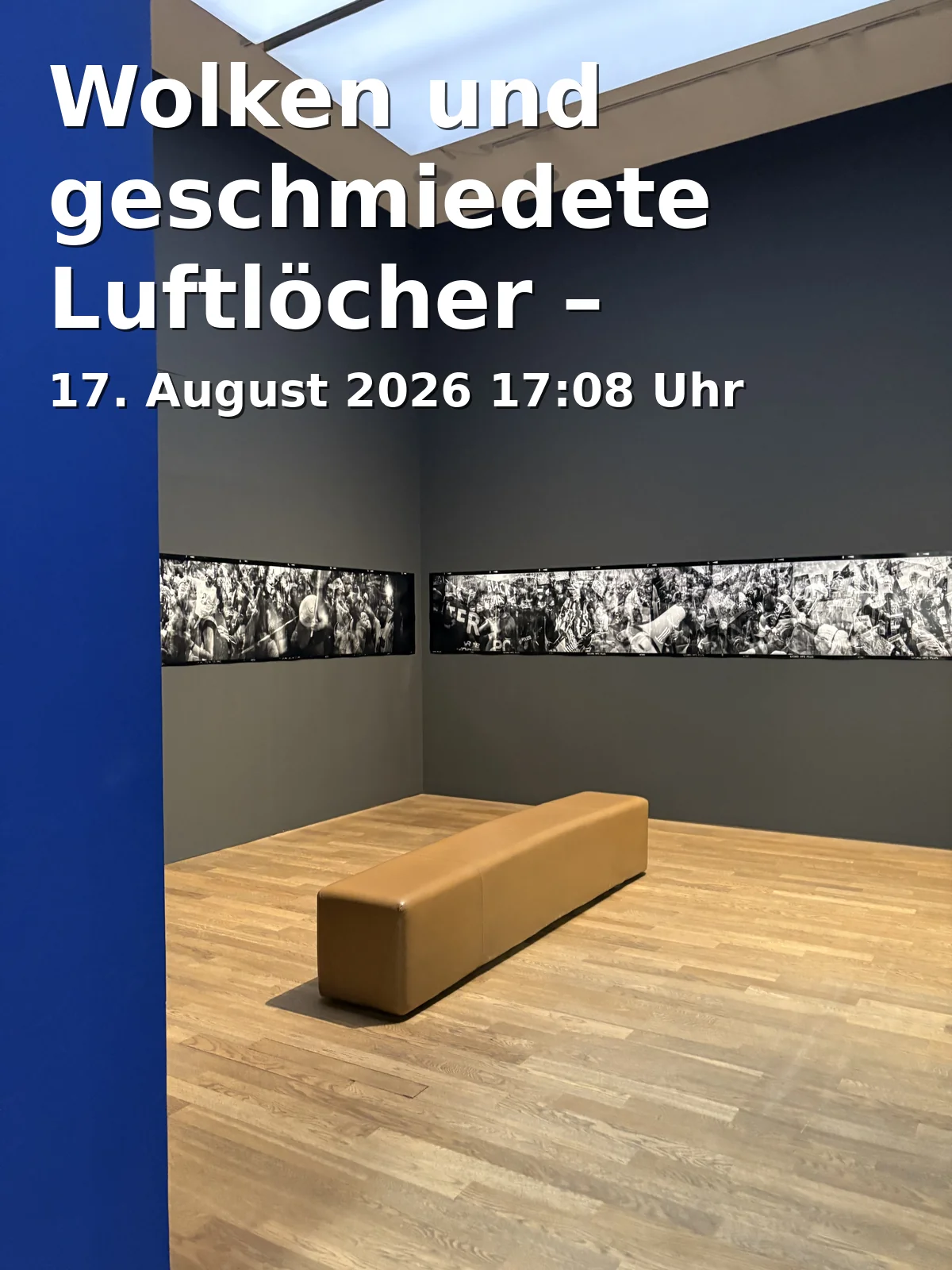 Event: Wolken und geschmiedete Luftlöcher – Bettina Dittlmann & Michael Jank