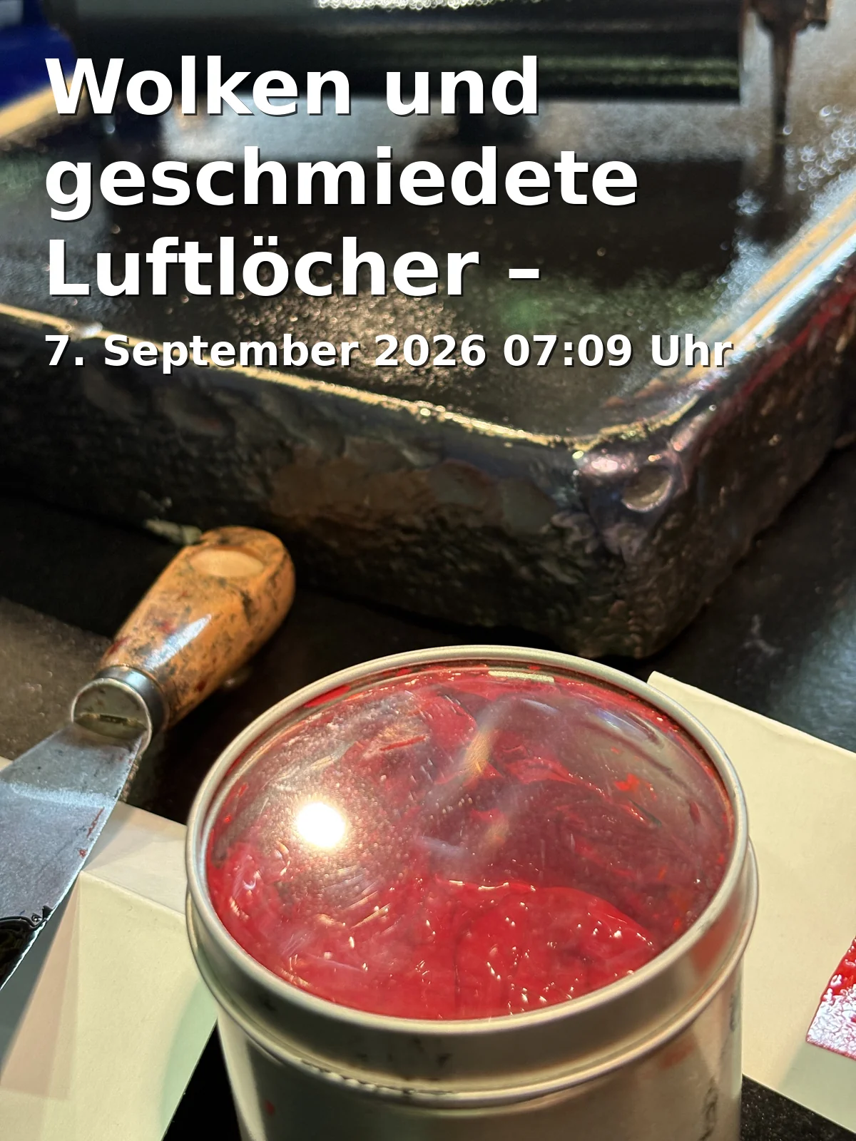 Event: Wolken und geschmiedete Luftlöcher – Bettina Dittlmann & Michael Jank