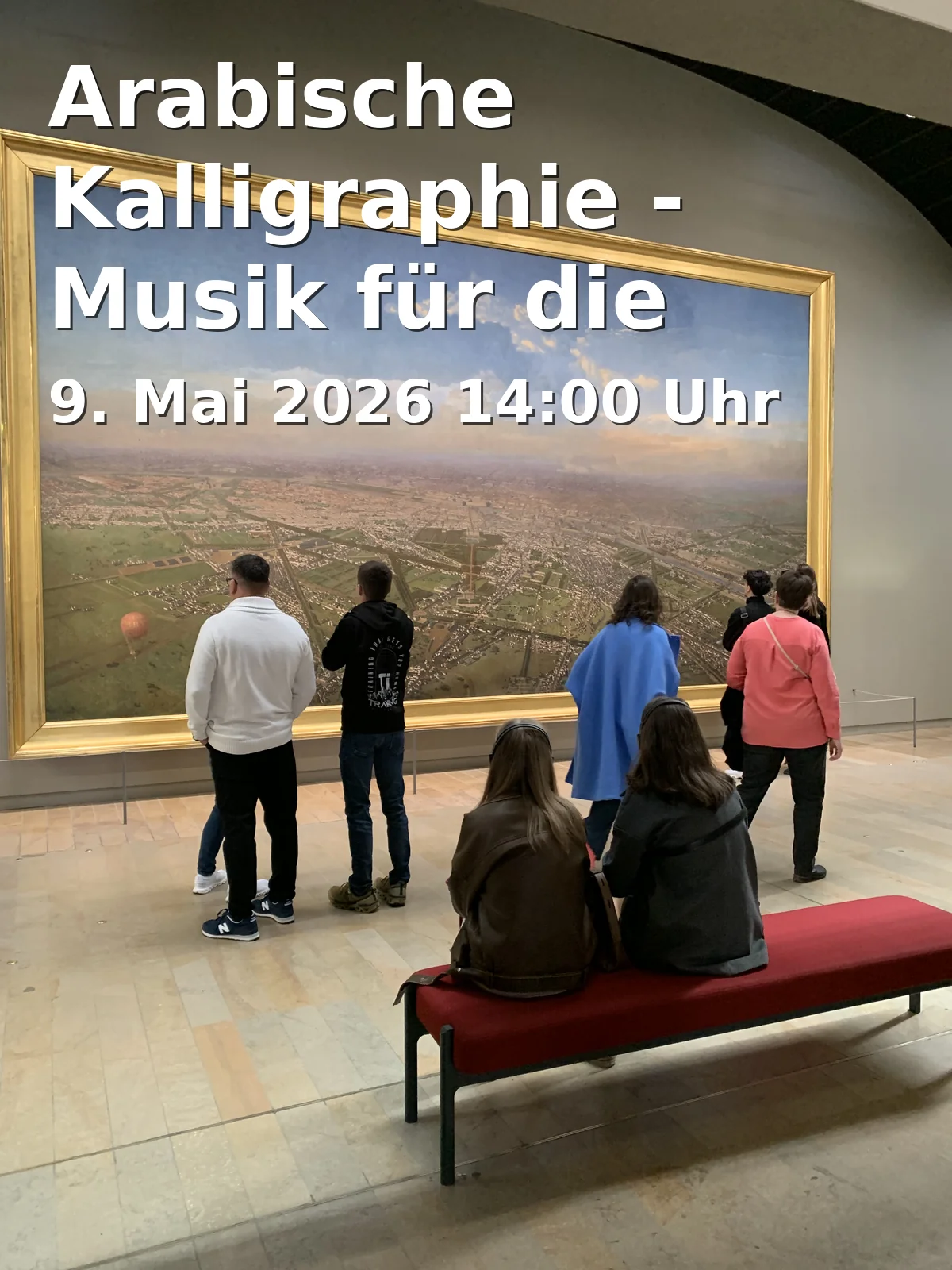 Event: Arabic Calligraphy - Music for the Eyes in Gemeindehaus Auferstehungskirche, Rudolf-Breitscheid-Str. 37, 90762 Fürth on 9. May 2026