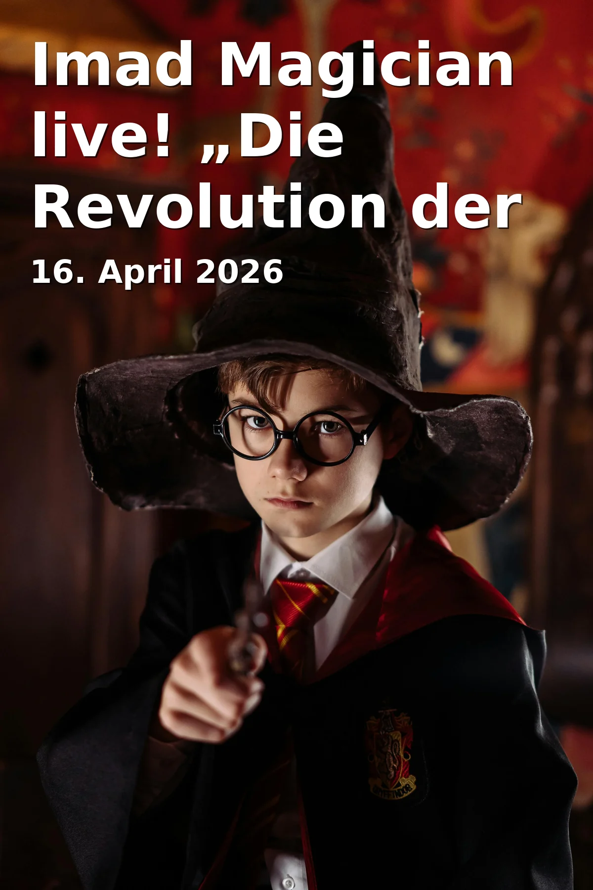 Imad Magician live! "The Revolution of Magic"