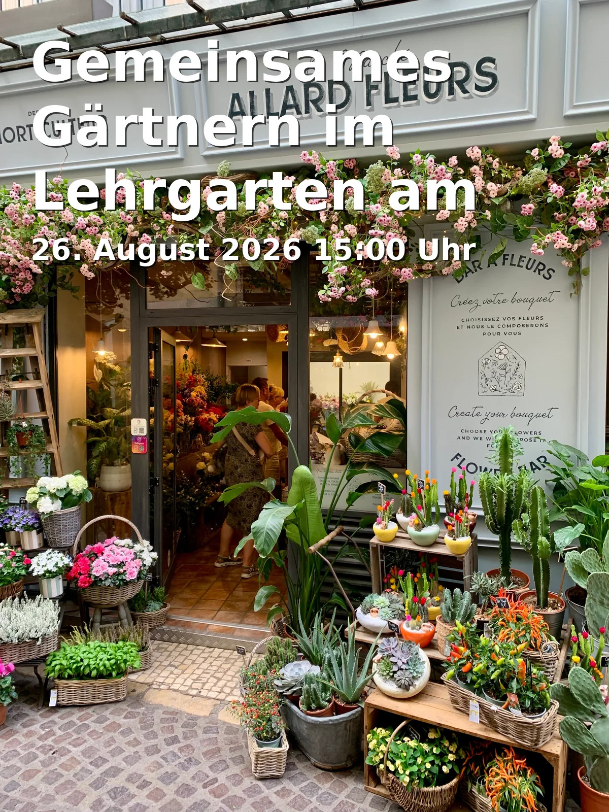 Event: Joint Gardening in the Educational Garden at Lindenhof: Pruning Berry Fruits in Bayreuth