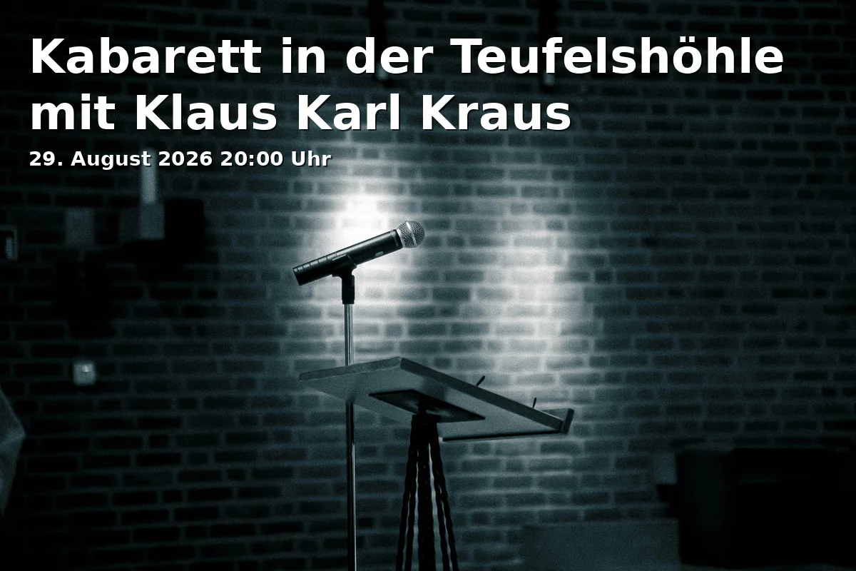 Event: Cabaret in the Devil's Cave with Klaus Karl Kraus