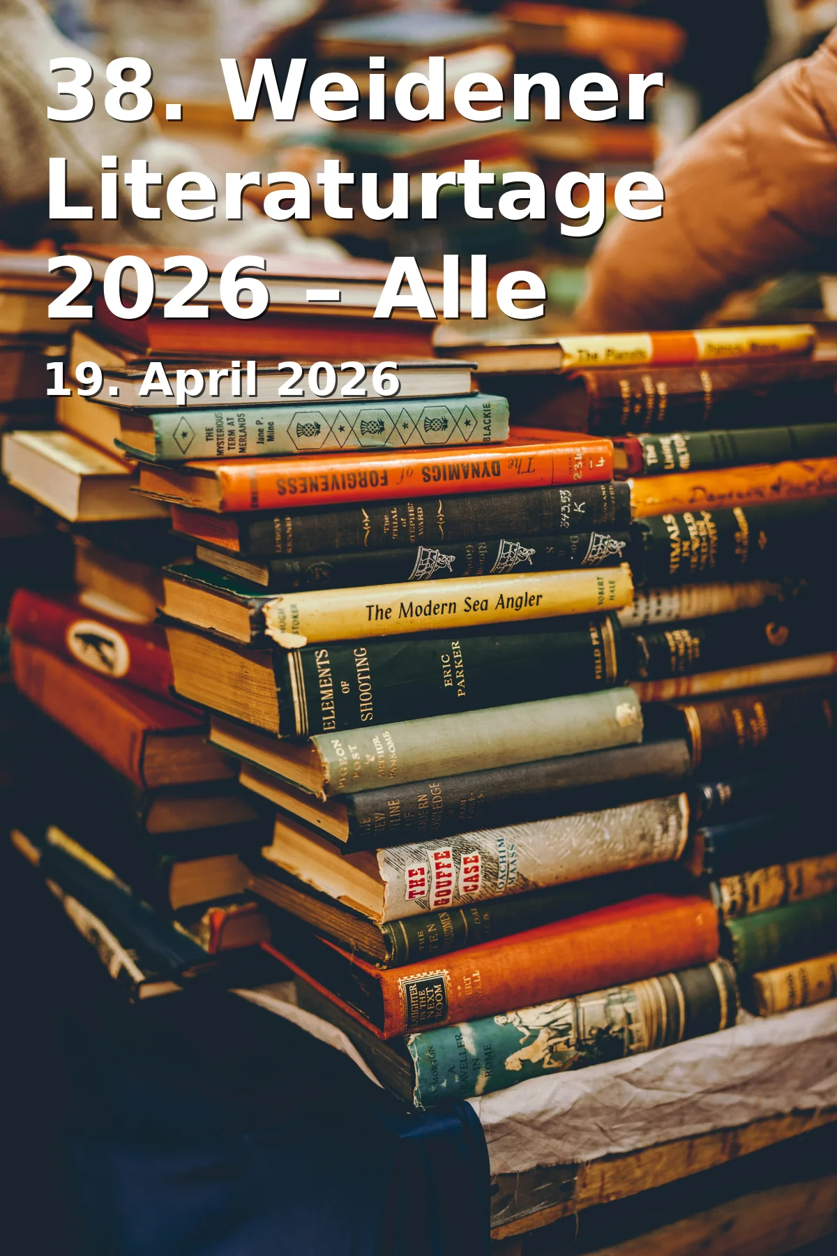 Event: 38th Weiden Literature Days 2026 – All My Mothers