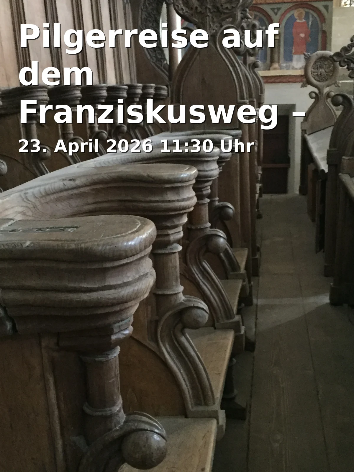 Event: Pilgerreise auf dem Franziskusweg – 800 Jahre Inspiration