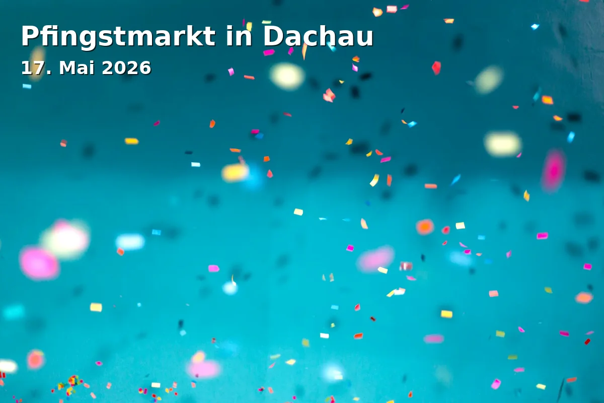 Event: Pentecost Market in Dachau