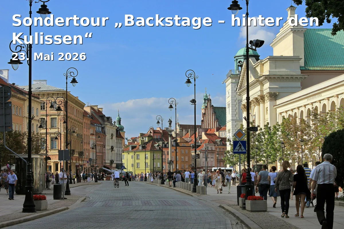 Event: Sondertour „Backstage – hinter den Kulissen“