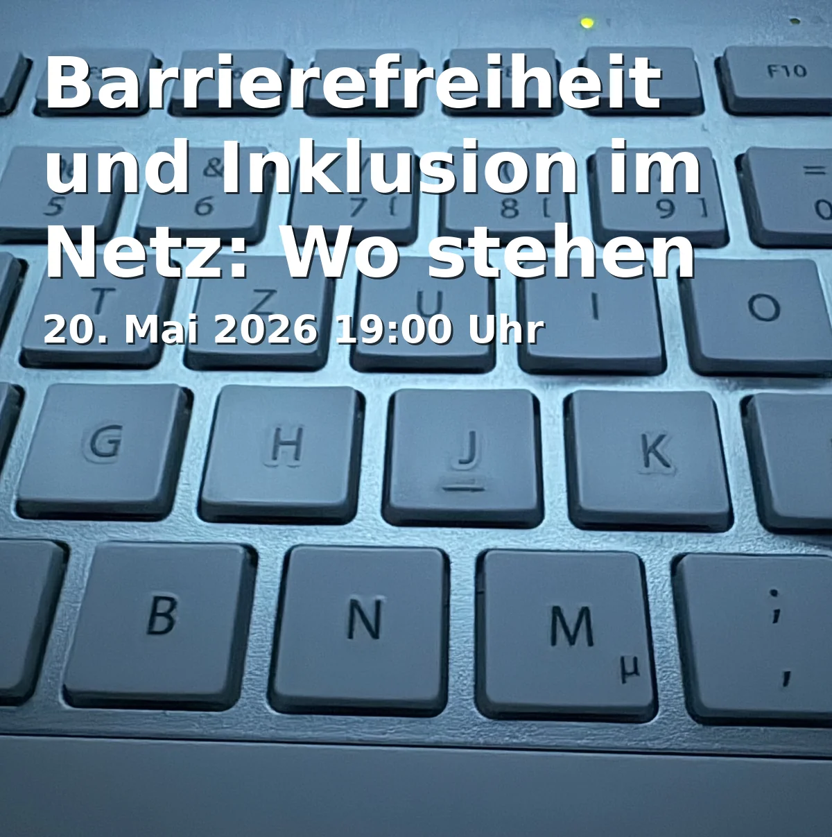 Event: Barrierefreiheit und Inklusion im Netz: Wo stehen wir in Deutschland?