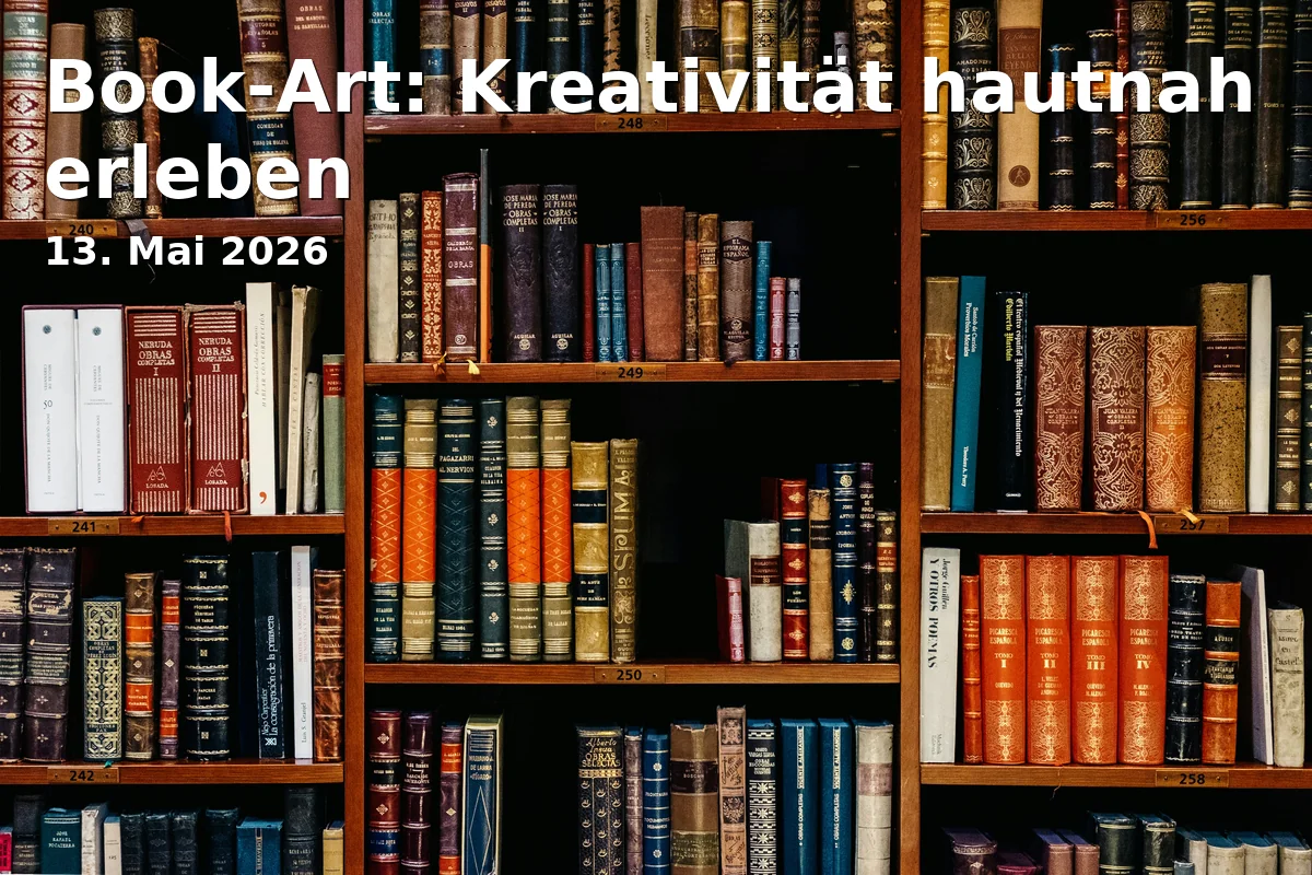 Book-Art: Kreativität hautnah erleben