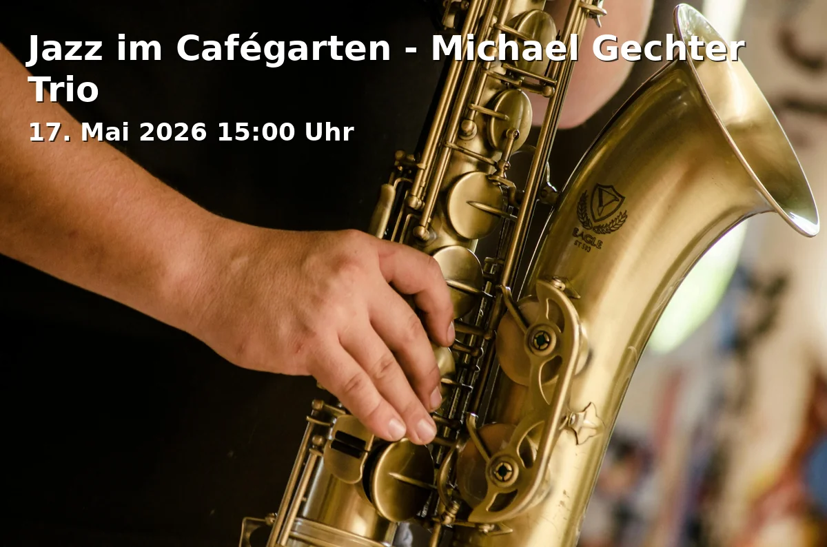 Event: Jazz in the Café Garden - Michael Gechter Trio