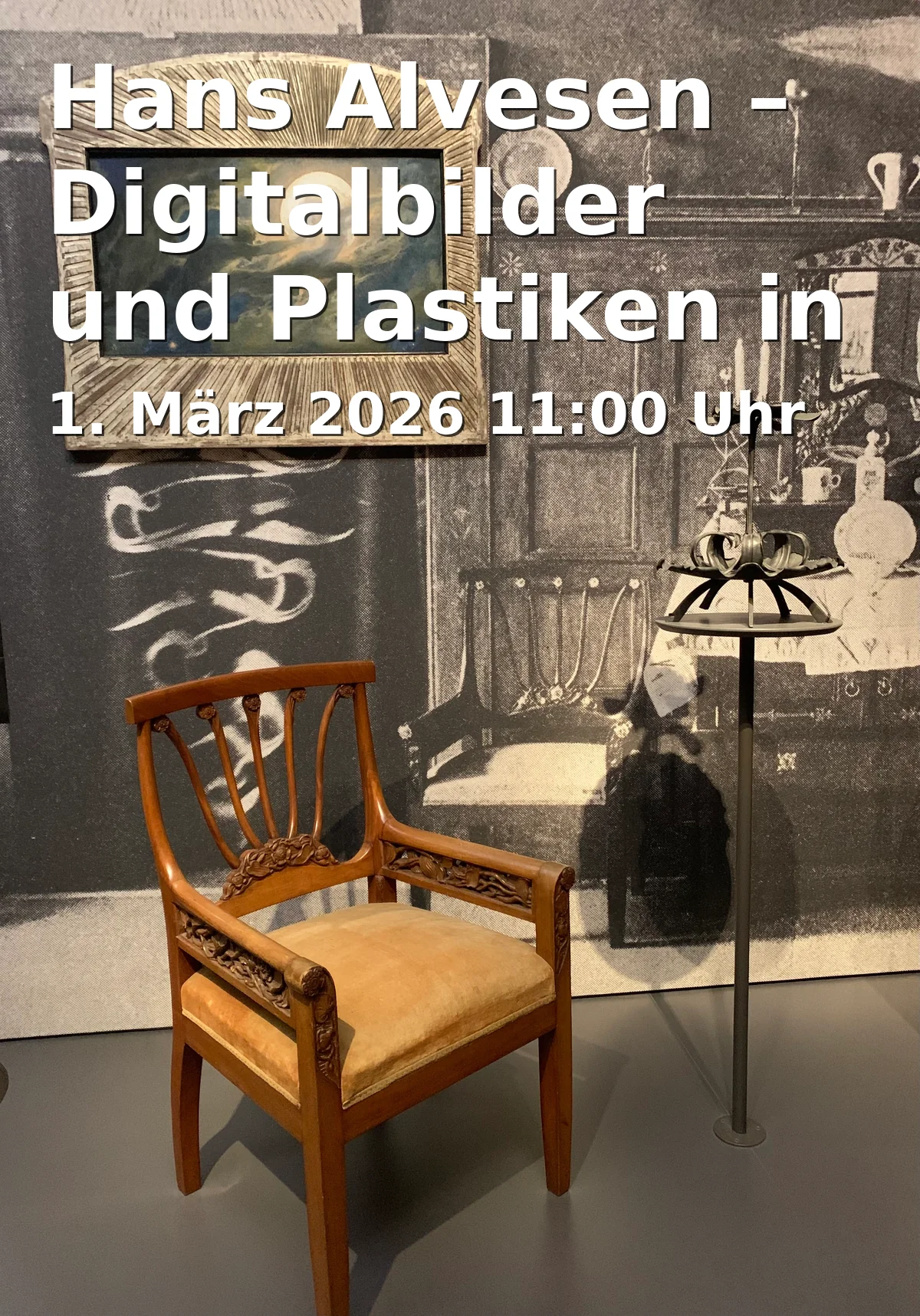 Event: Hans Alvesen - Digital Pictures and Sculptures in the Torhaus Gallery of the Botanical Garden