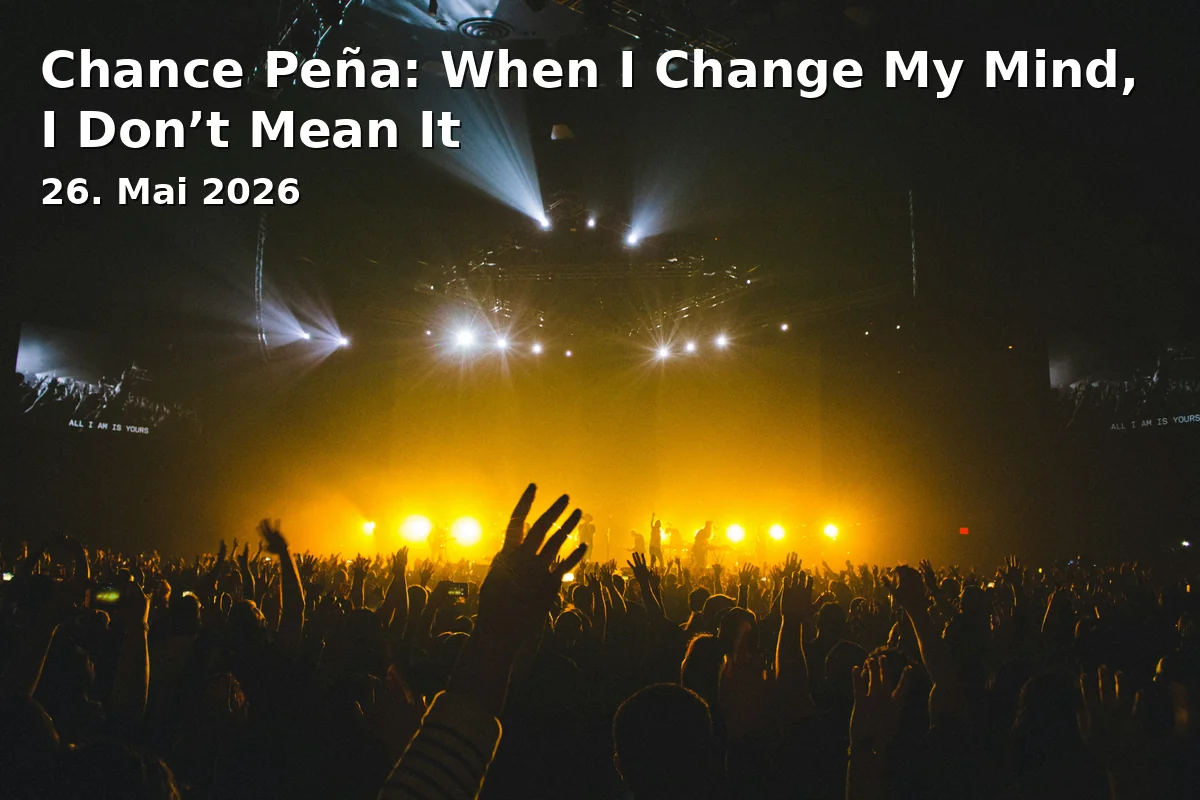 Event: Chance Peña: When I Change My Mind, I Don’t Mean It