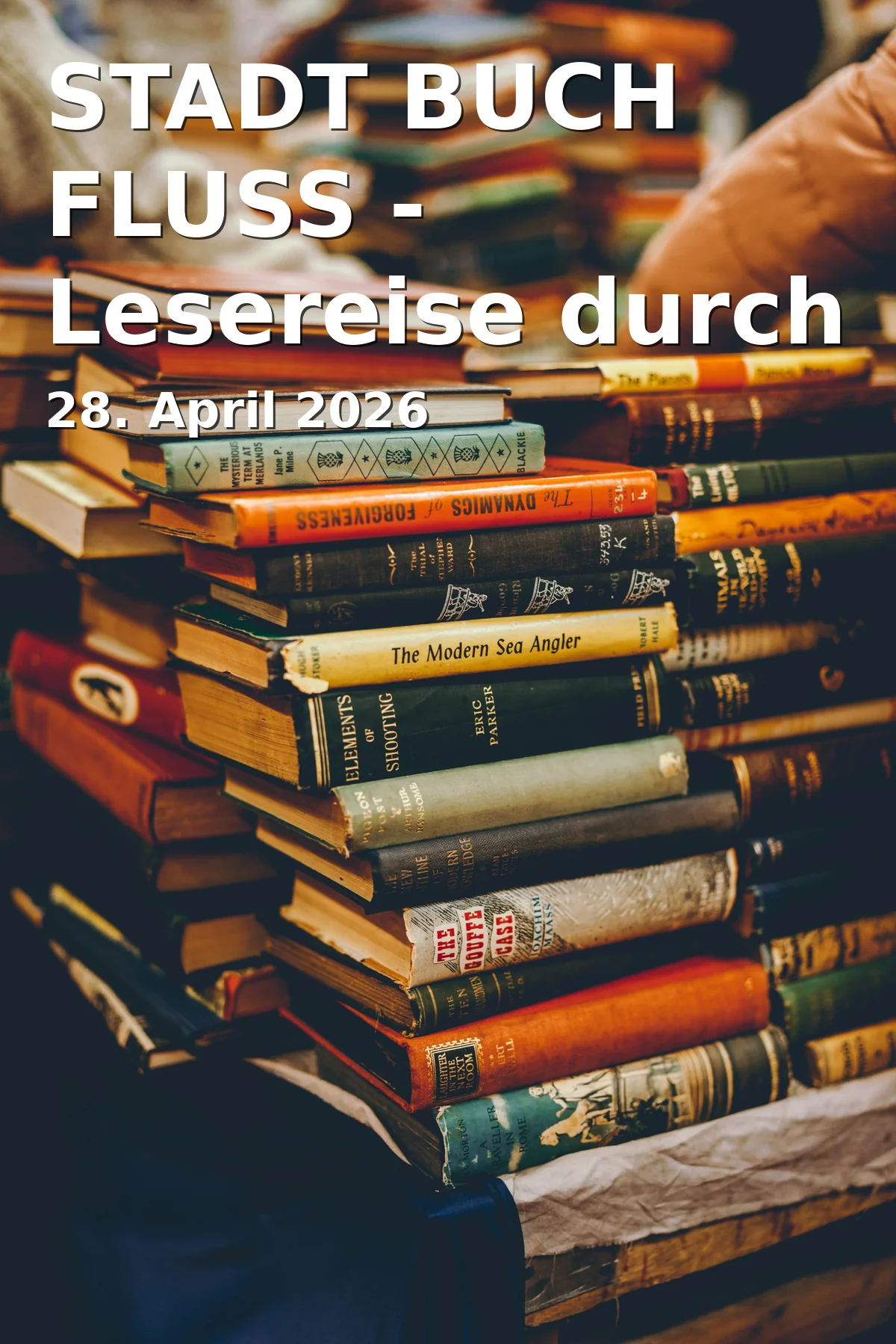 Event: STADT BUCH FLUSS - Lesereise durch die Vilsauen