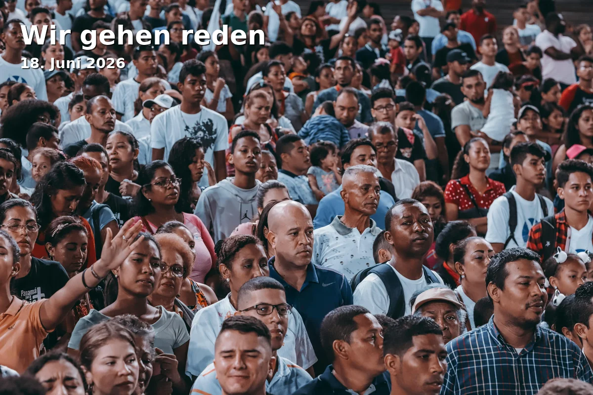 Event: We go talk in PavillonAdenauer Anlage90762 Fürth on 18. June 2026