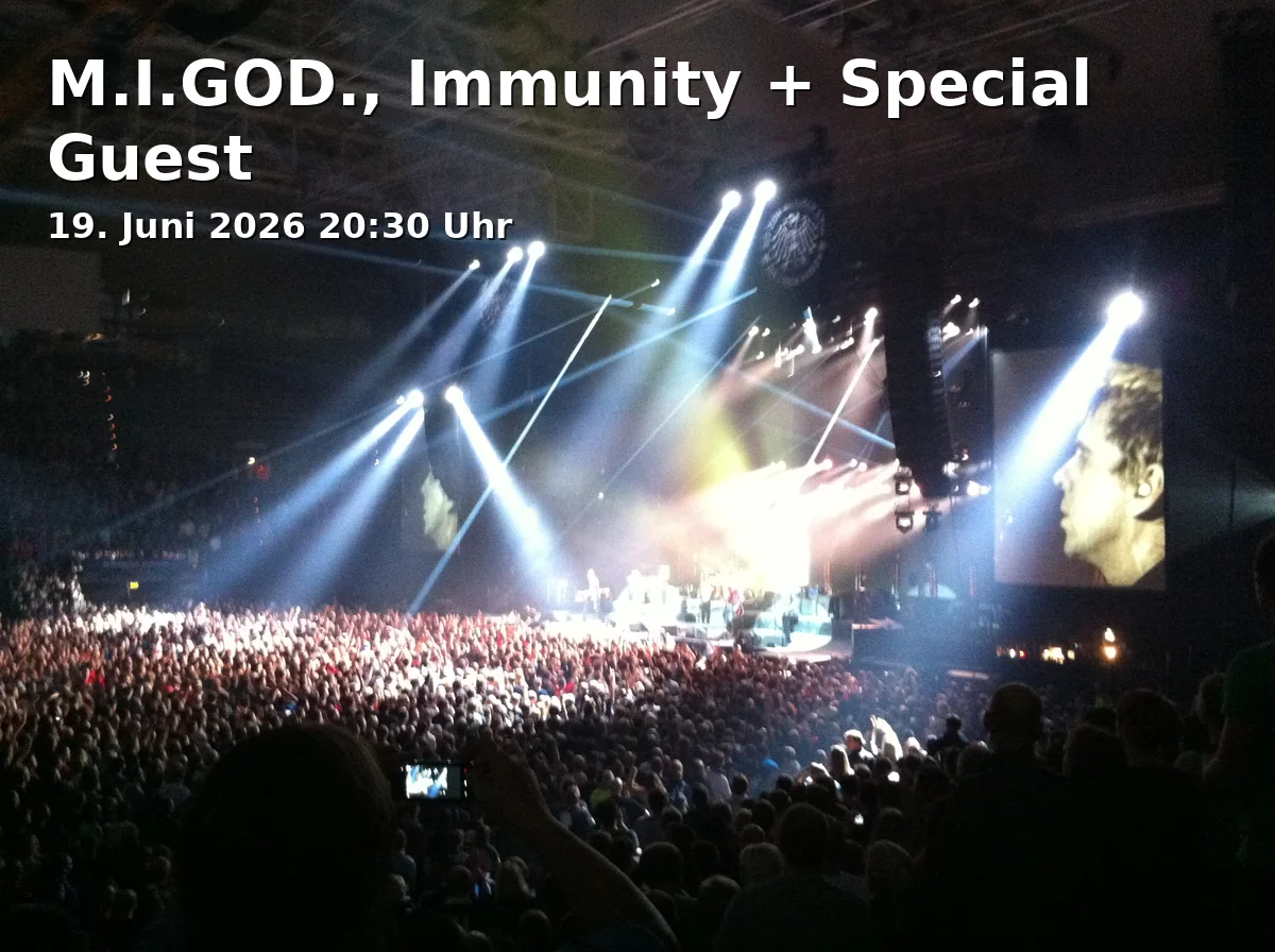Event: M.I.GOD., Immunity + Special Guest in Kopf und Kragen, Ottostraße 27, 90762 Fürth on 19. June 2026