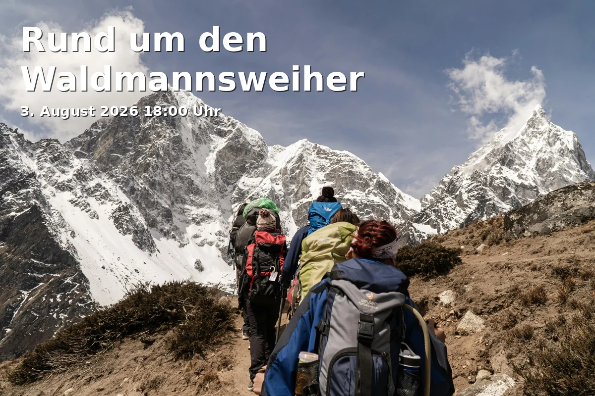 Event: Rund um den Waldmannsweiher