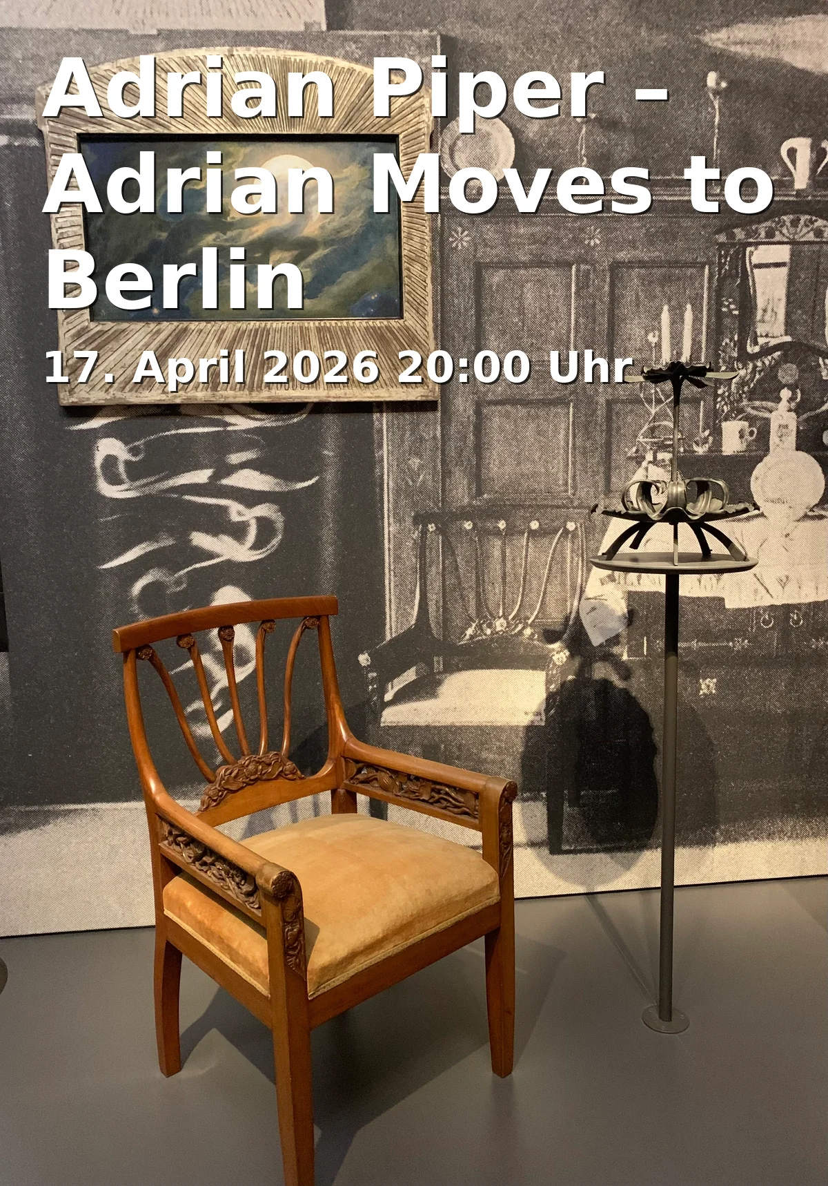 Event: Adrian Piper – Adrian Moves to Berlin