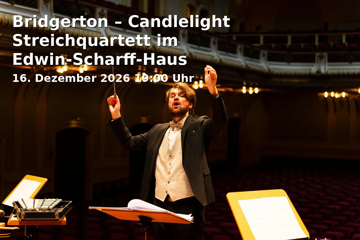 Event: Bridgerton – Candlelight Streichquartett im Edwin-Scharff-Haus