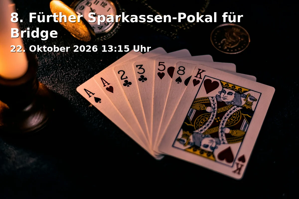 Event: 8. Fürther Sparkassen-Pokal für Bridge
