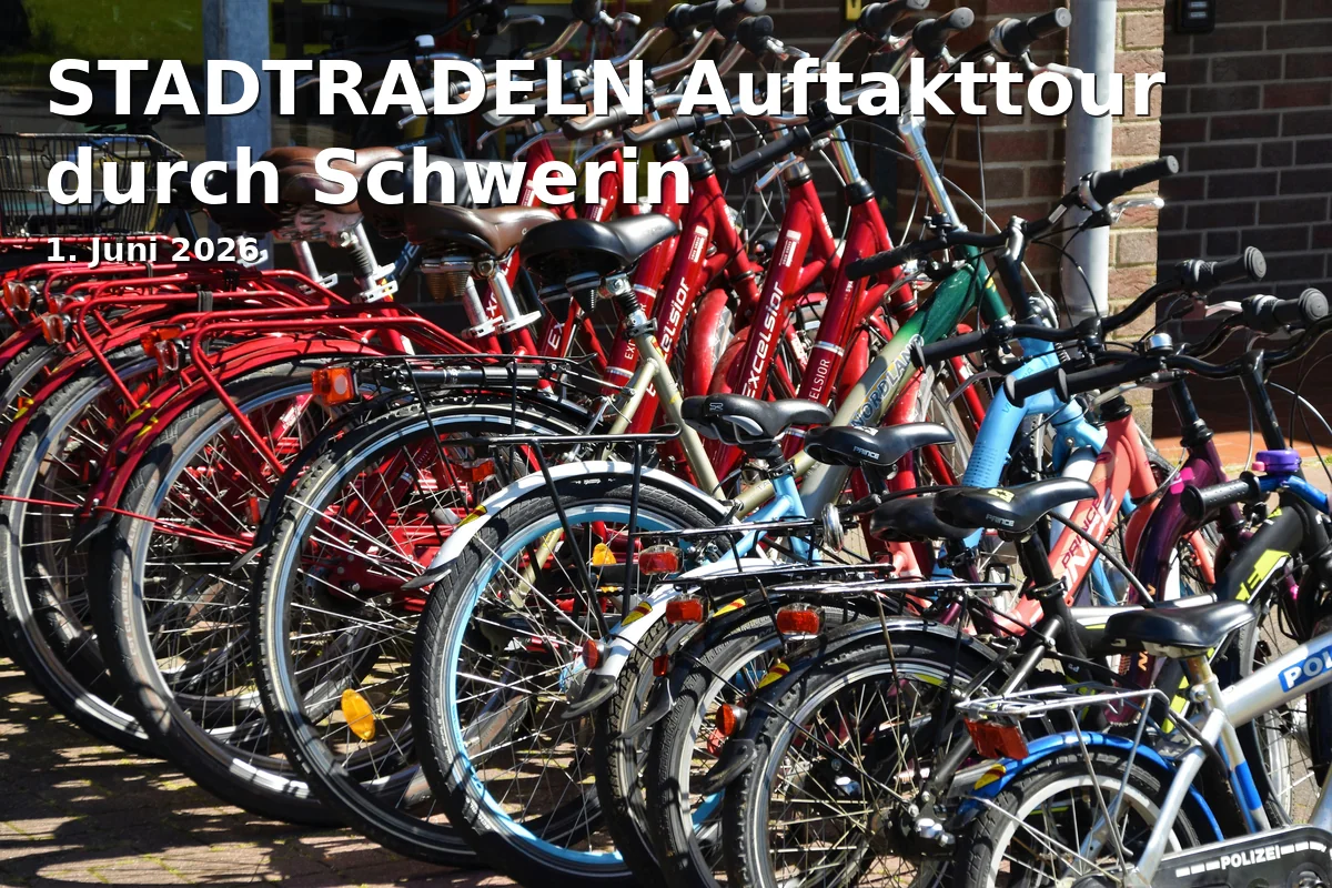 STADTRADELN Auftakttour durch Schwerin