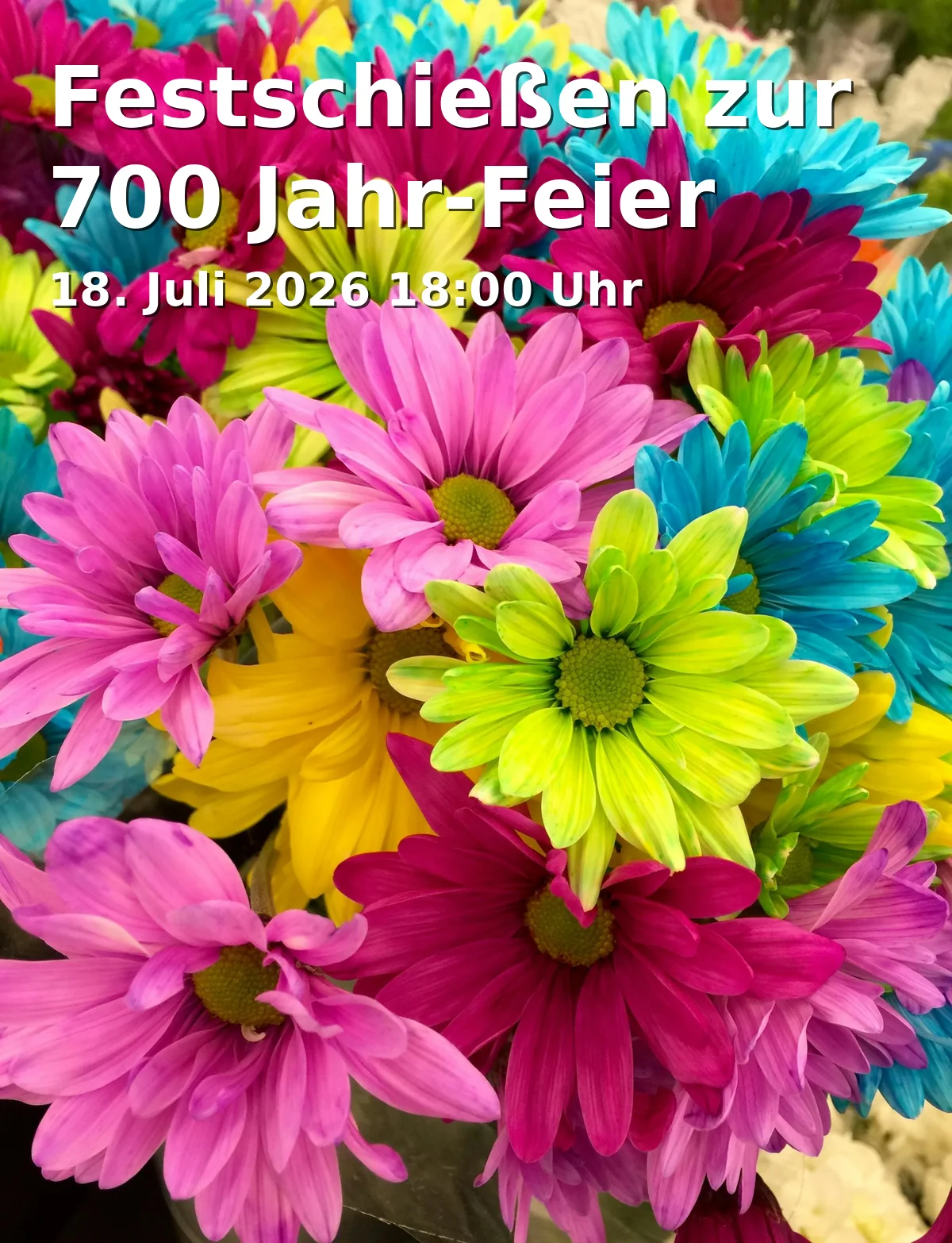Event: Festschießen zur 700 Jahr-Feier
