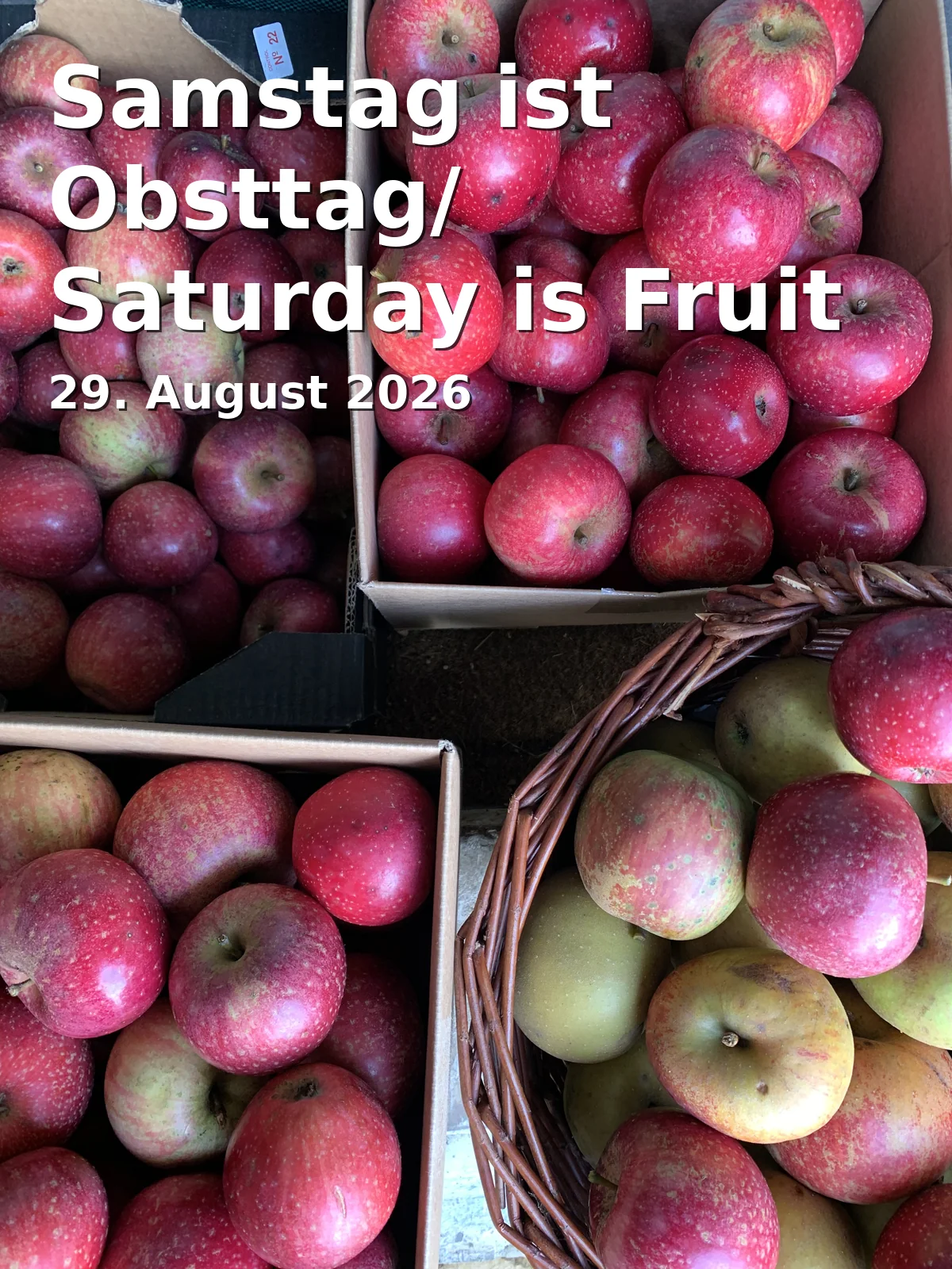 Event: Samstag ist Obsttag/ Saturday is Fruit Day