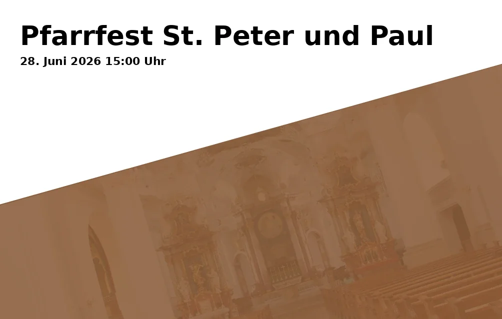 Event: Pfarrfest St. Peter und Paul