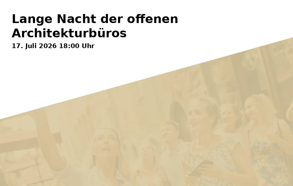 Event: Long Night of Open Architecture Offices