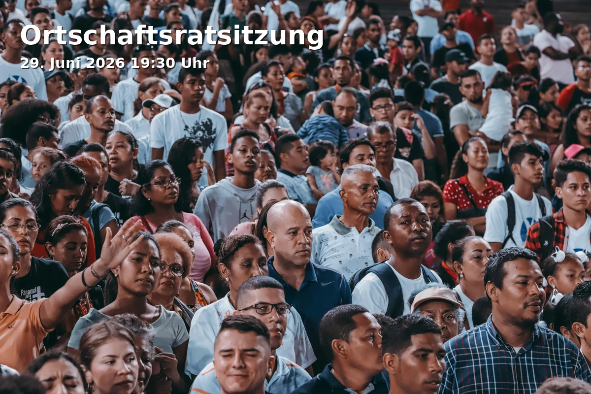 Event: Ortschaftsratsitzung
