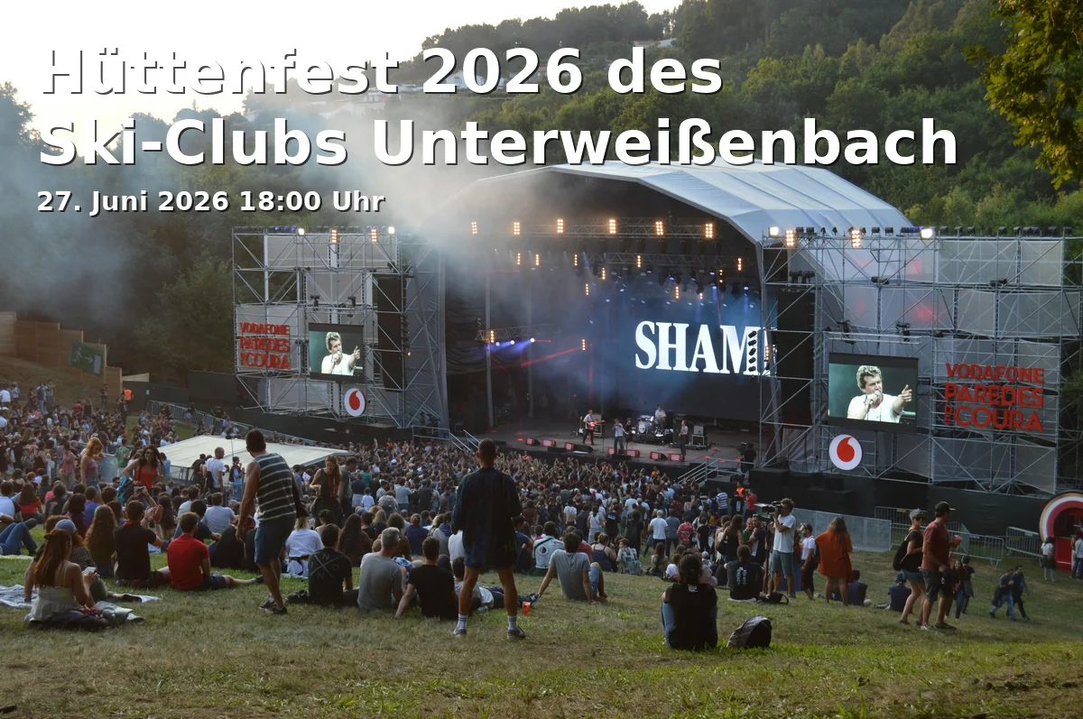 Event: Hüttenfest 2026 des Ski-Clubs Unterweißenbach