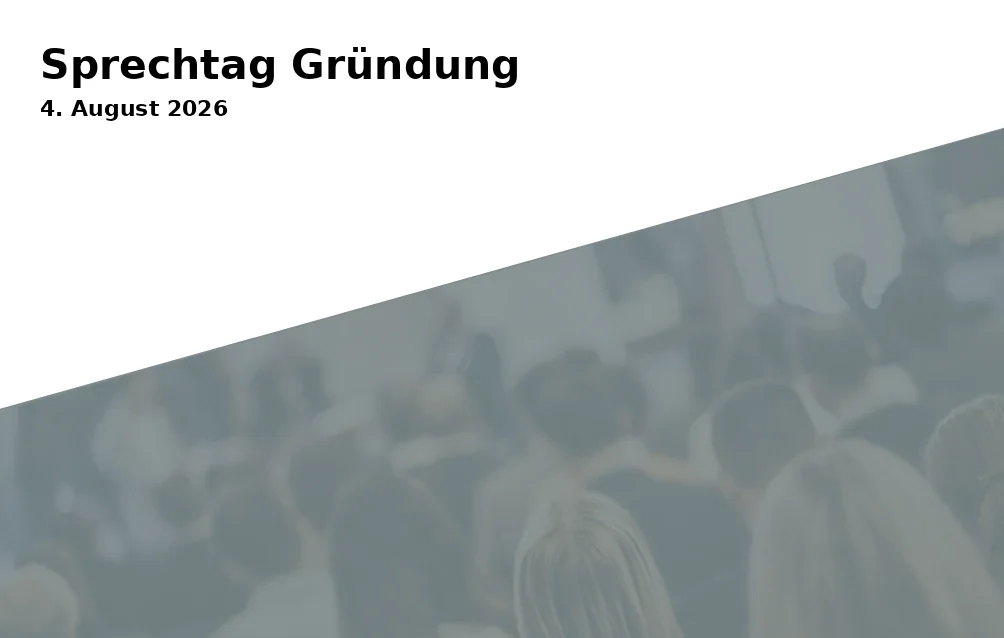 Event: Sprechtag Gründung
