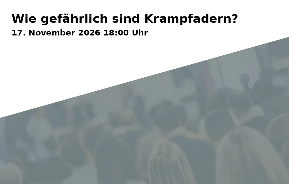 Event: Wie gefährlich sind Krampfadern?