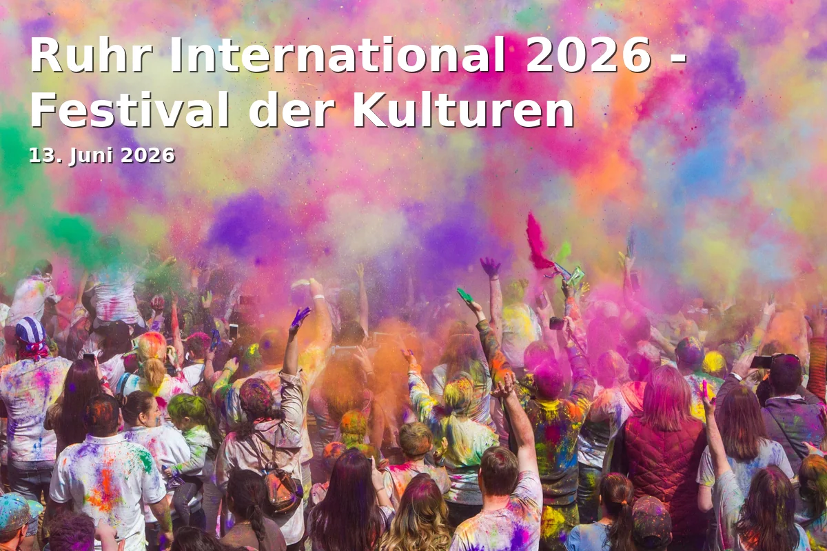 Event: Ruhr International 2026 - Festival der Kulturen in Jahrhunderthalle Bochum, An der Jahrhunderthalle 1, 44793 Bochum on 13. Juni 2026