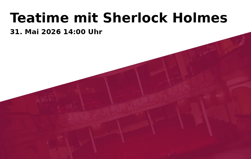 Event: Teatime with Sherlock Holmes