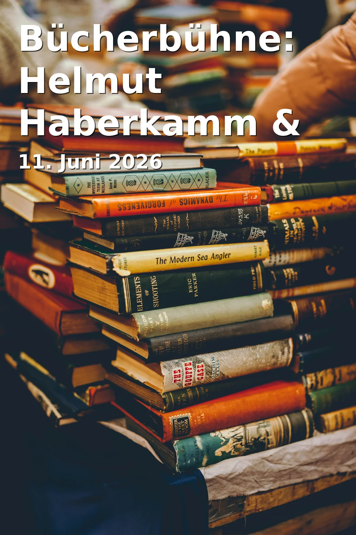 Event: Book Stage: Helmut Haberkamm & Tom Haydn