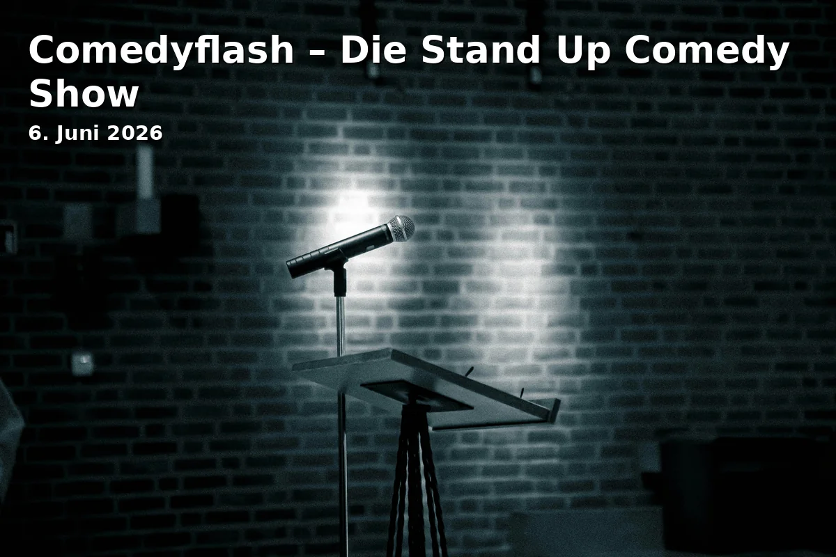 Event: Comedyflash – Die Stand Up Comedy Show