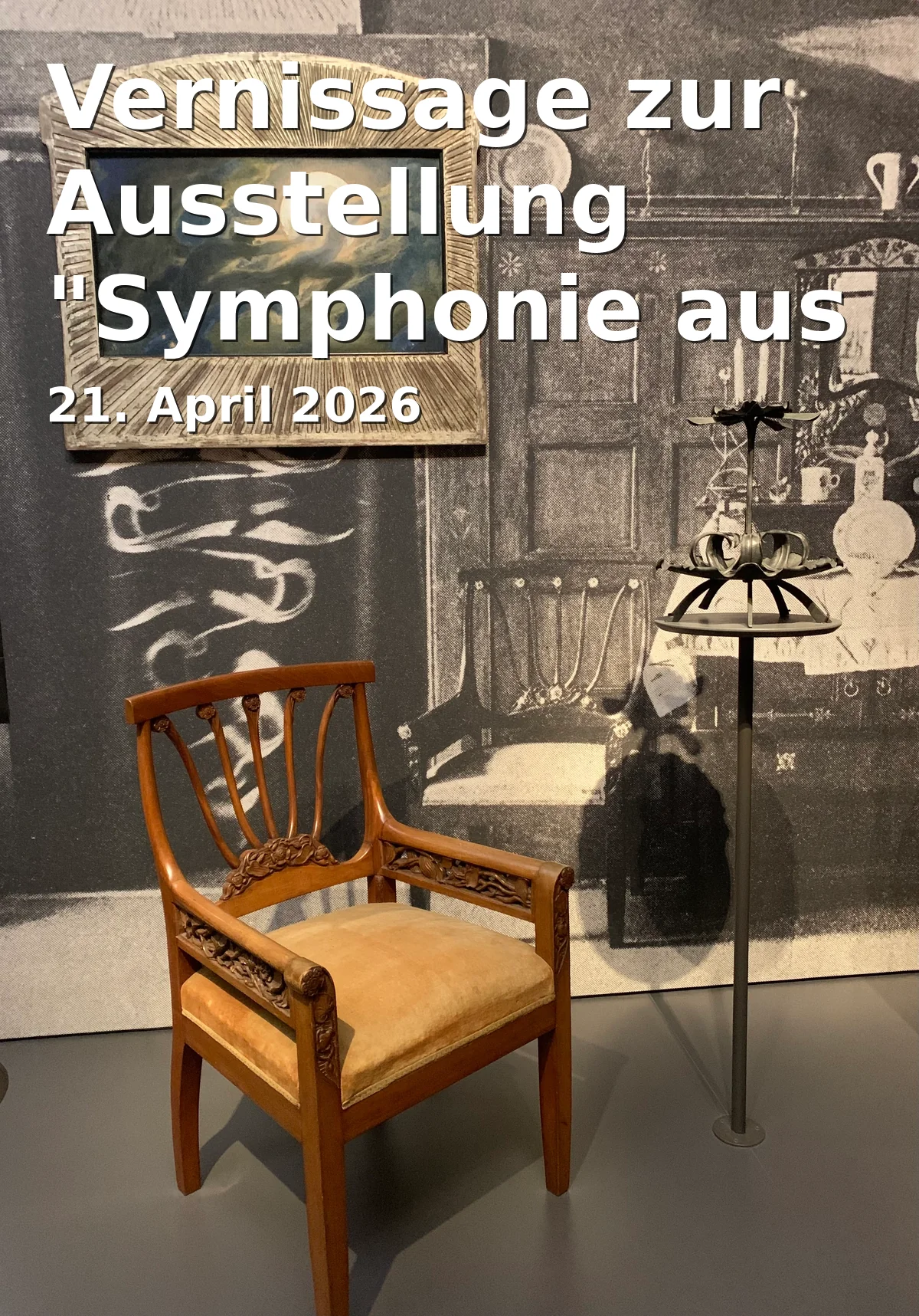 Vernissage for the exhibition "Symphony of Color and Gold" - Works by Elfi Daschner