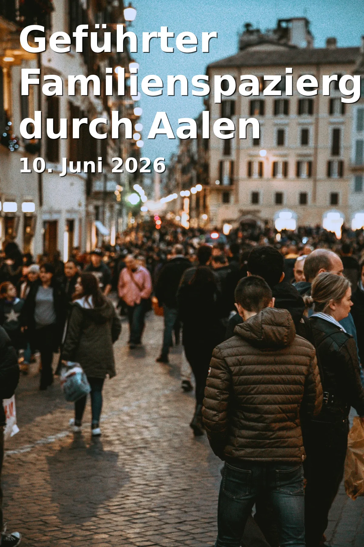 Event: Guided Family Walk Through Aalen