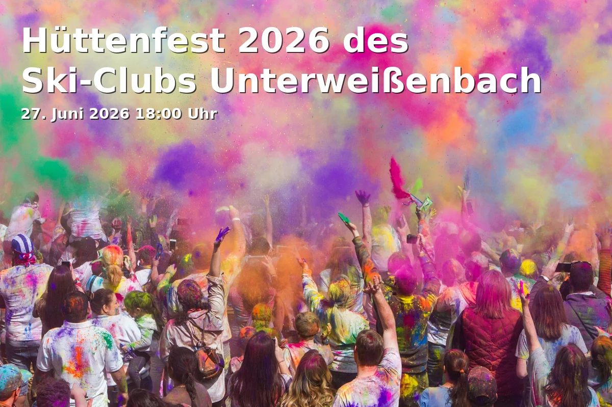 Event: Hüttenfest 2026 des Ski-Clubs Unterweißenbach in Gradl-Garten, Unterweißenbach 1, 92249 Vilseck on 27. Juni 2026