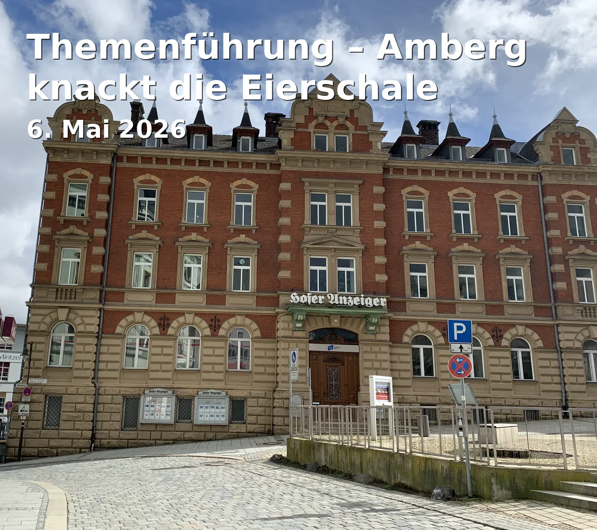 Event: Themenführung – Amberg knackt die Eierschale in Bahnhof Amberg, Bahnhofplatz, 92224 Amberg on 6. Mai 2026