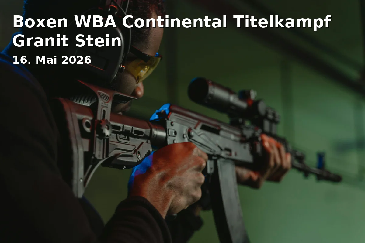 Event: Boxing WBA Continental Title Fight Granit Stein