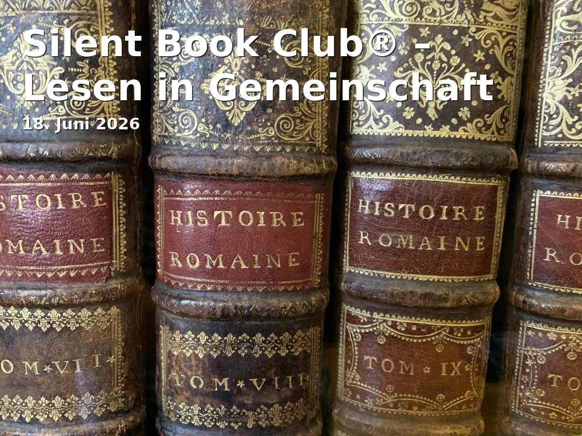 Event: Silent Book Club® – Reading in Community