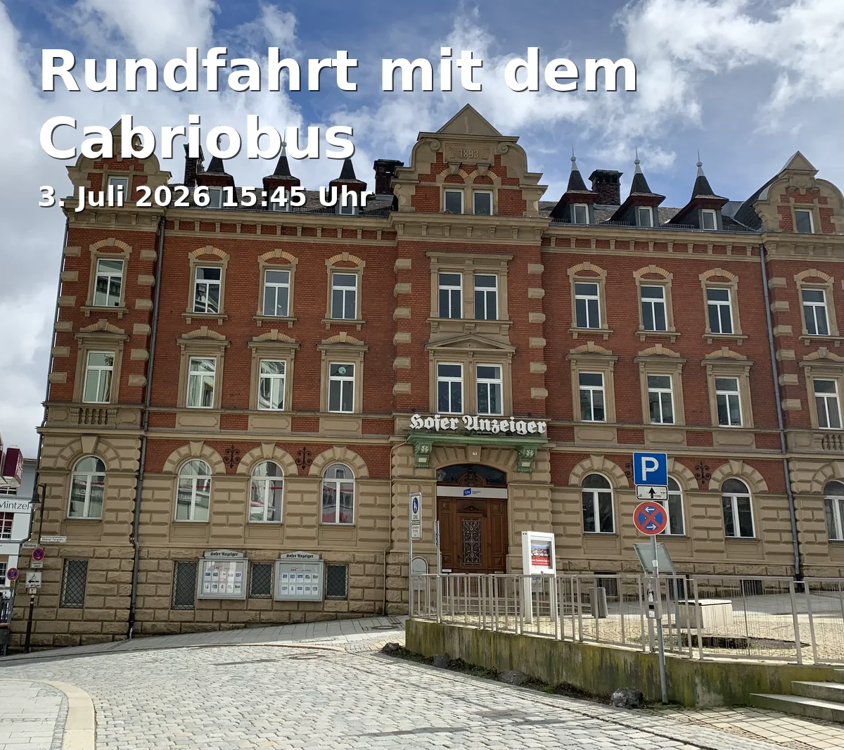 Event: Rundfahrt mit dem Cabriobus