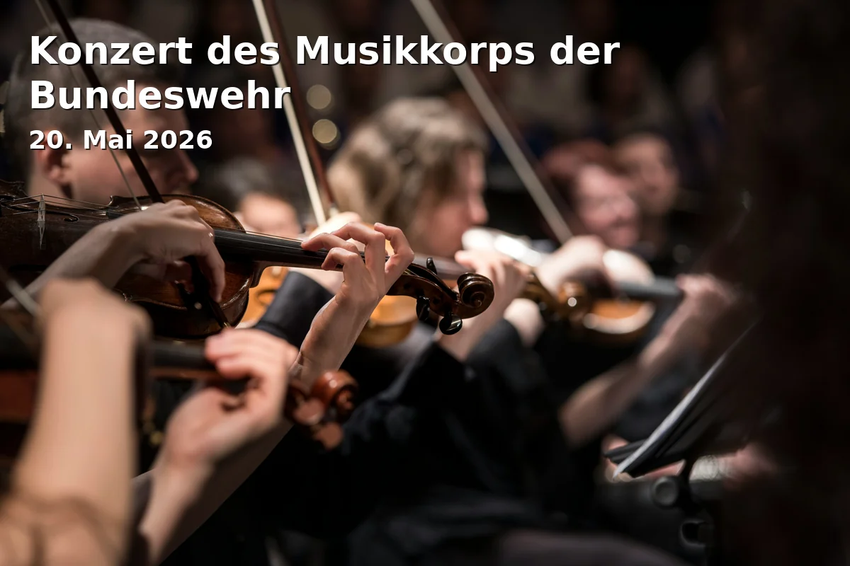 Event: Konzert des Musikkorps der Bundeswehr