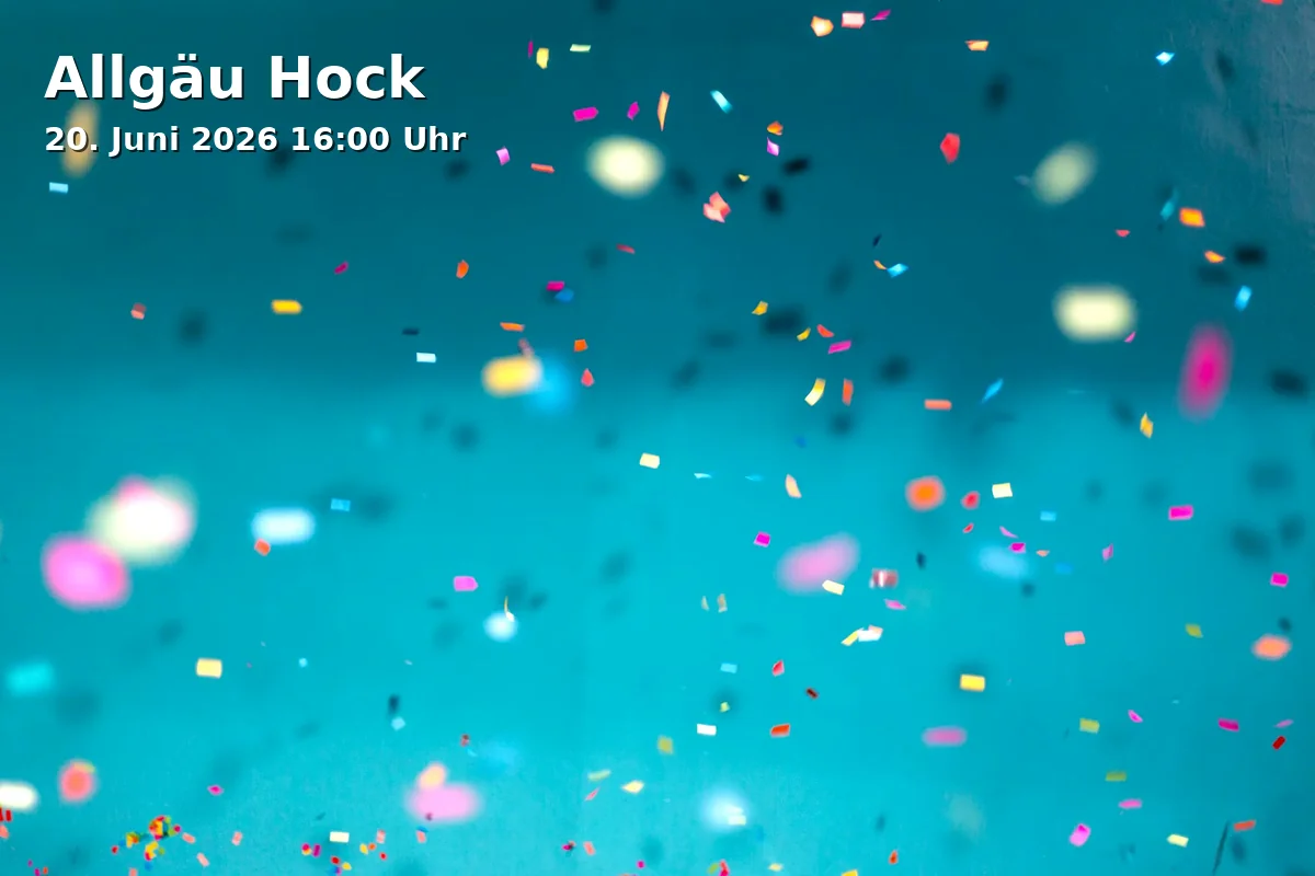Event: Allgäu Hock