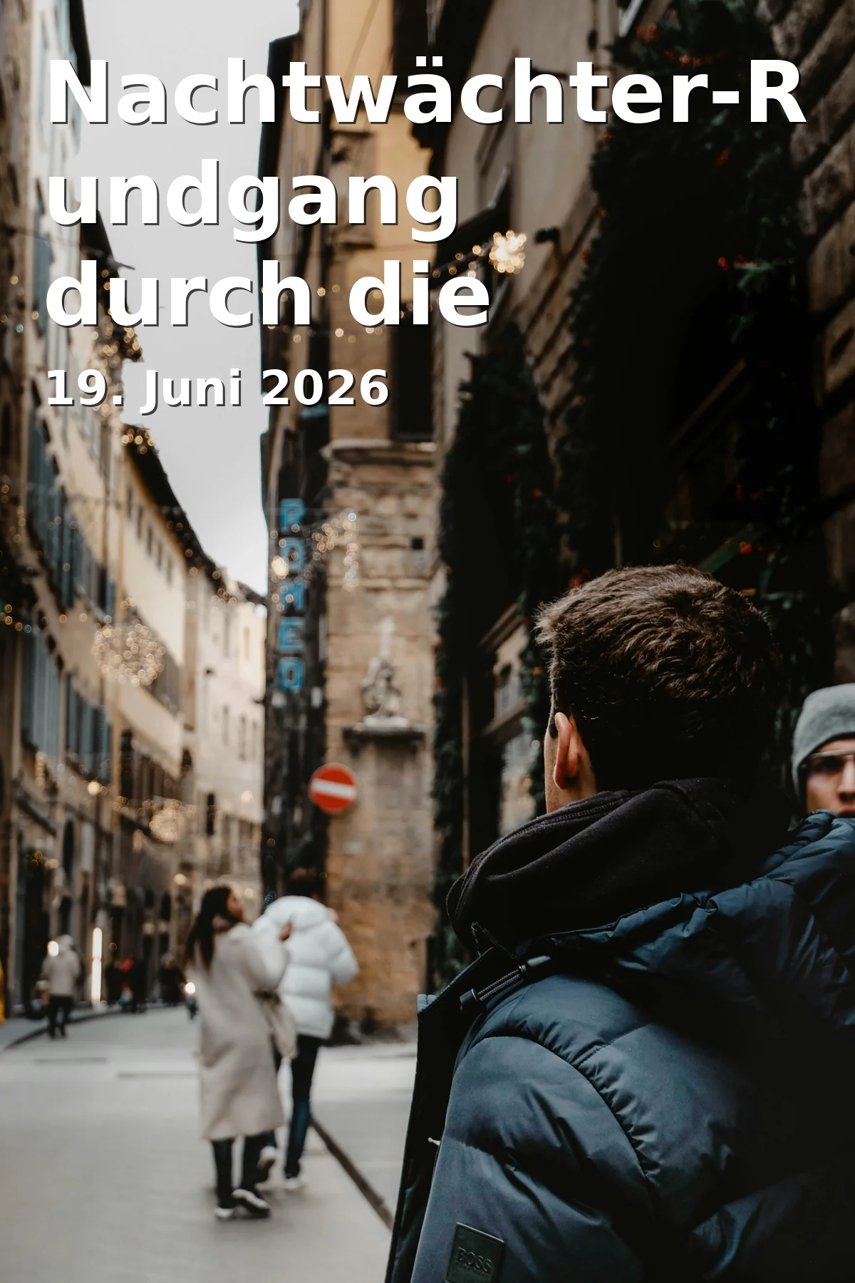 Event: Night Watchman Tour through the Old Town of Fürth