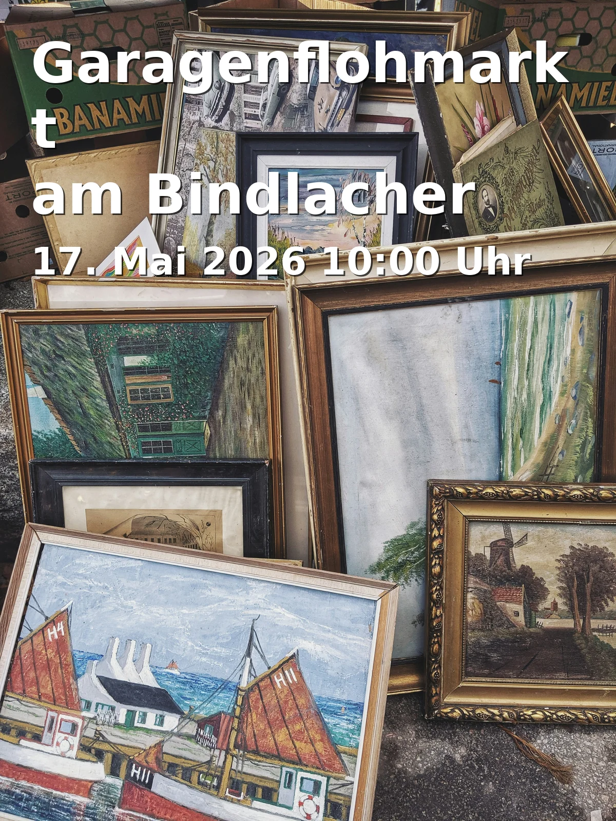Event: Garage Flea Market at Bindlacher Berg