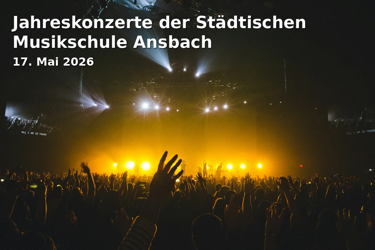 Event: Annual Concerts of the City Music School Ansbach