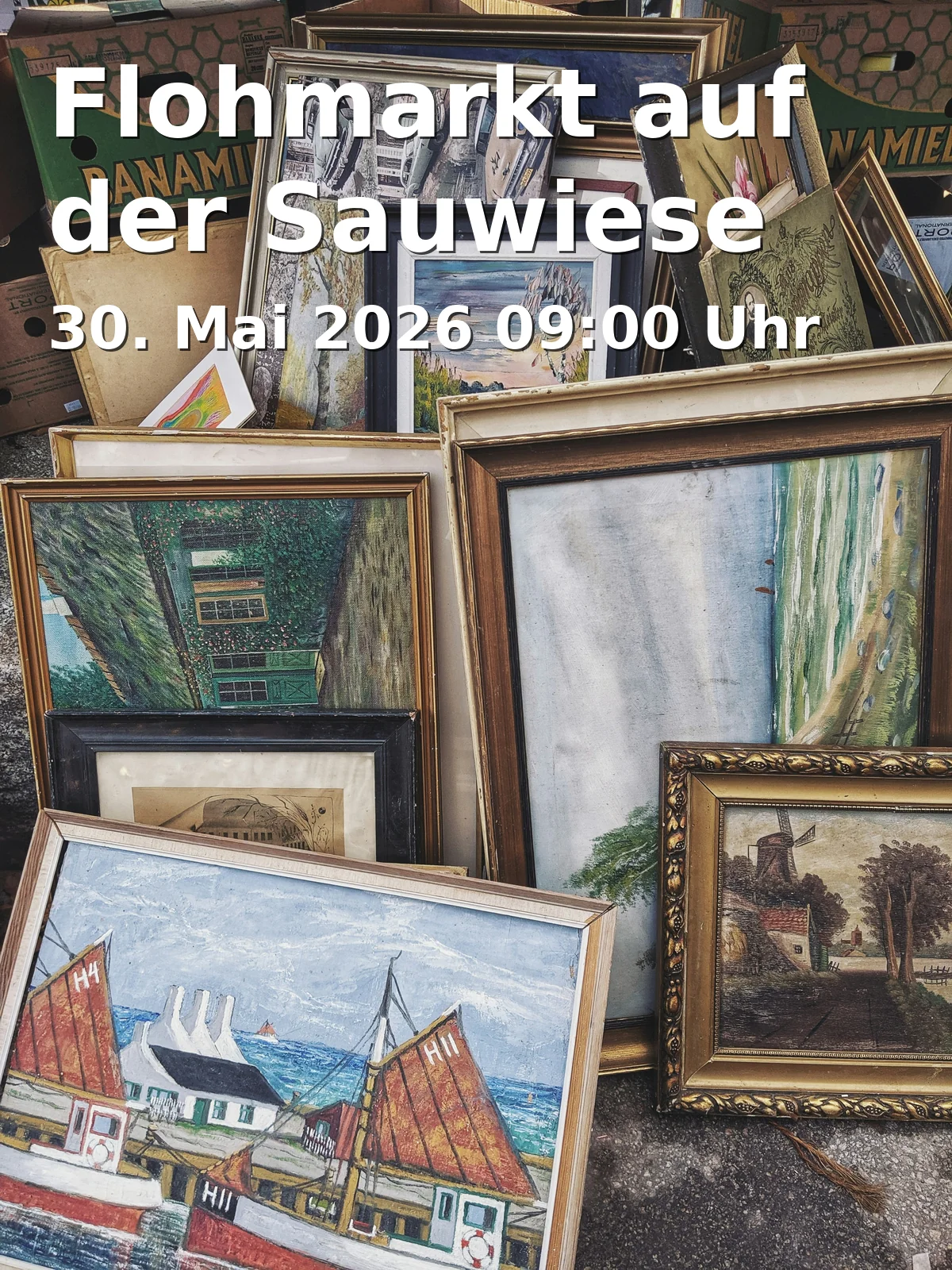 Event: Flohmarkt auf der Sauwiese