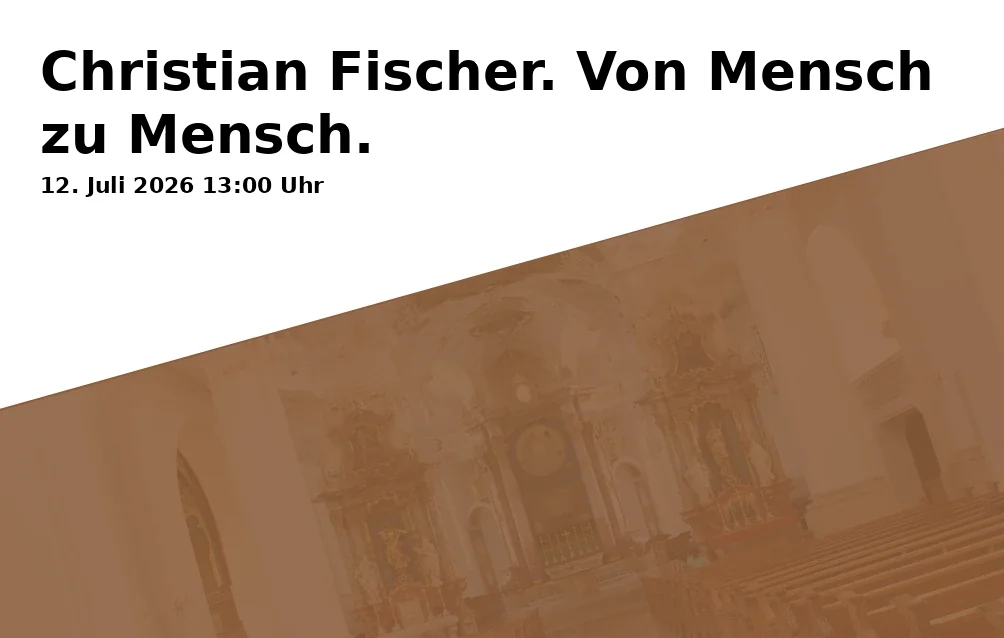 Event: Christian Fischer. From Person to Person.